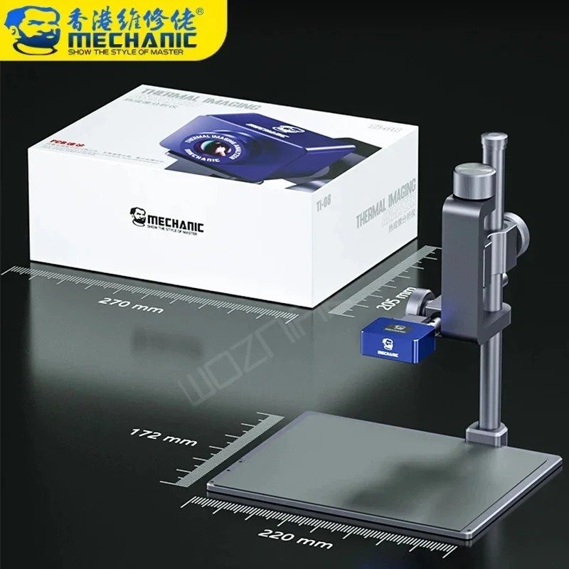 MECHANIC TI-08 3D Infrared Thermal Imaging Analyzer HD Camera For Mobile Phone Motherboard PCB Fault Quick Check Instrument Tool
