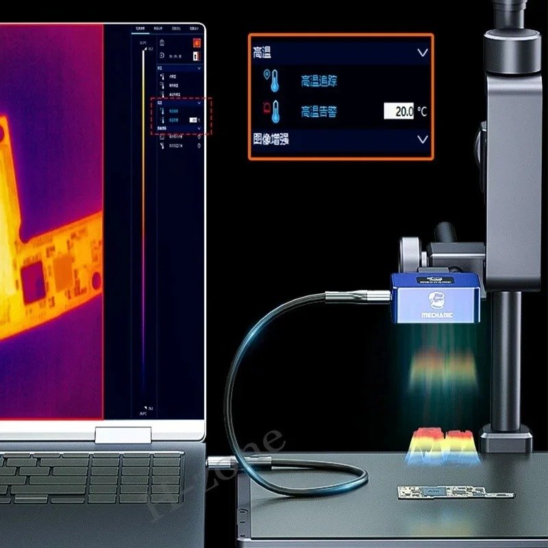 MECHANIC TI-08 3D Infrared Thermal Imaging Analyzer HD Camera For Mobile Phone Motherboard PCB Fault Quick Check Instrument Tool