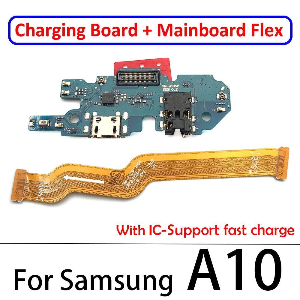 Cheap Mobile Phone Motherboard for Samsung A10 Charging Port Volume Button Flex Cable For Iphone Xs A Series