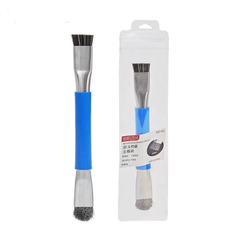 Motherboard PCB Cleaning Brush Anti-Static Cleaning Brush Suit For Mobile Phone PC Repair Clean Tools Remove Glue