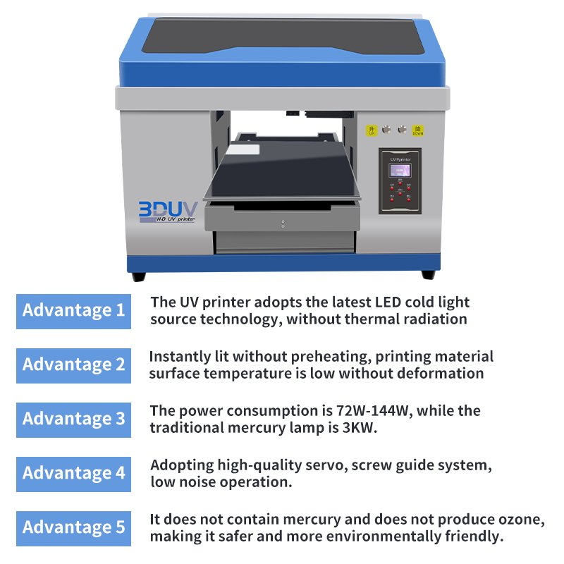 A multifunctional 3060 UV printer that can print wooden boards. DTF film stickers A3 printer C is suitable for phone cases