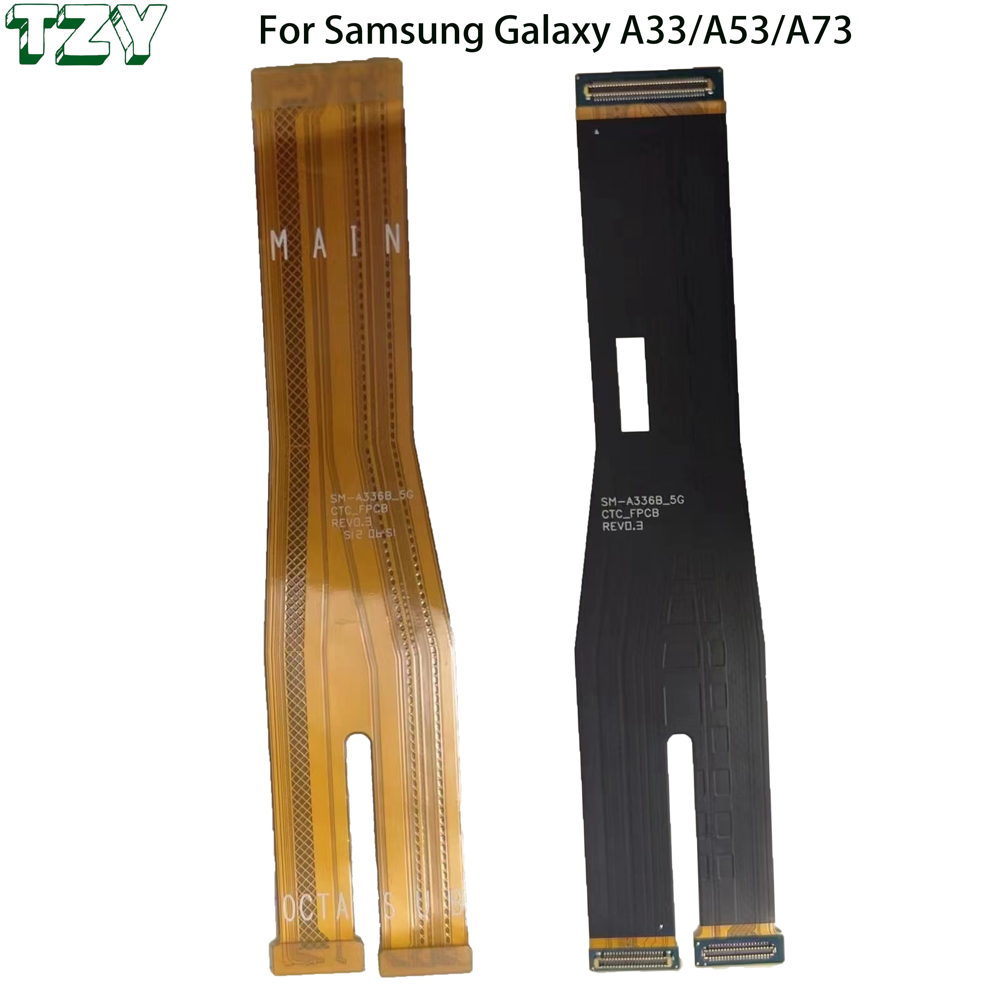 Mobile Phone Motherboard Flex For Samsung Galaxy A33 A53 A73 LCD Flex Main Board Connector Flex Cable