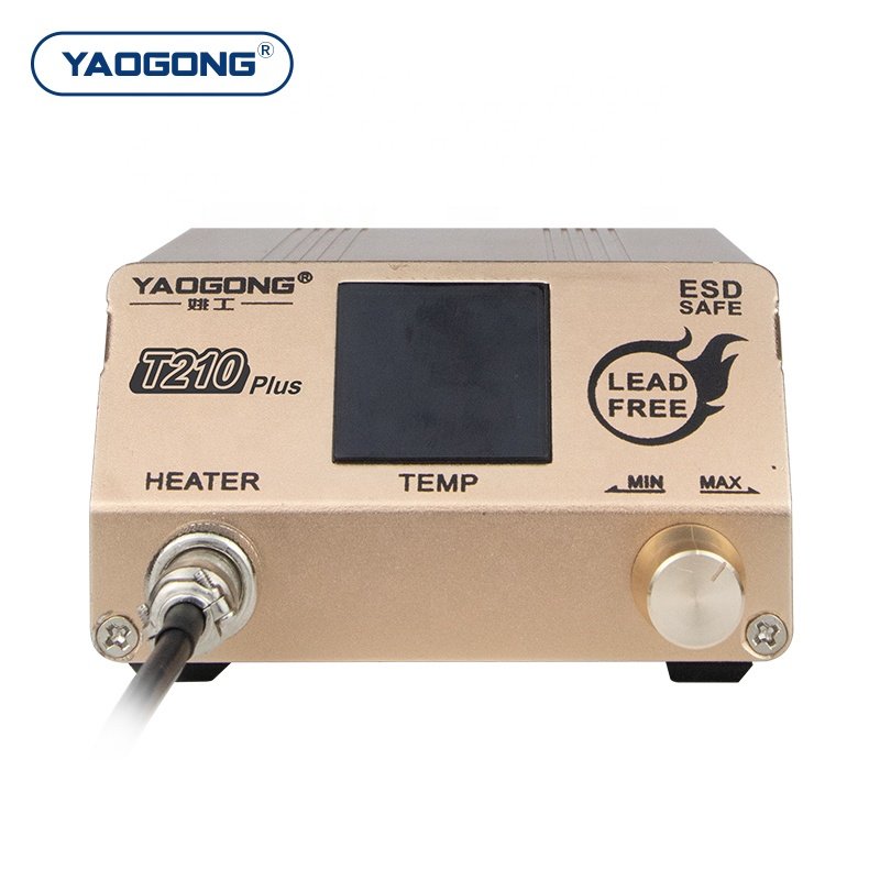 YAOGONG T210 Plus Solder Iron PCB Manufacturing and Assembly Pad Phone Motherboard Mobile Repair Tools Soldering Station