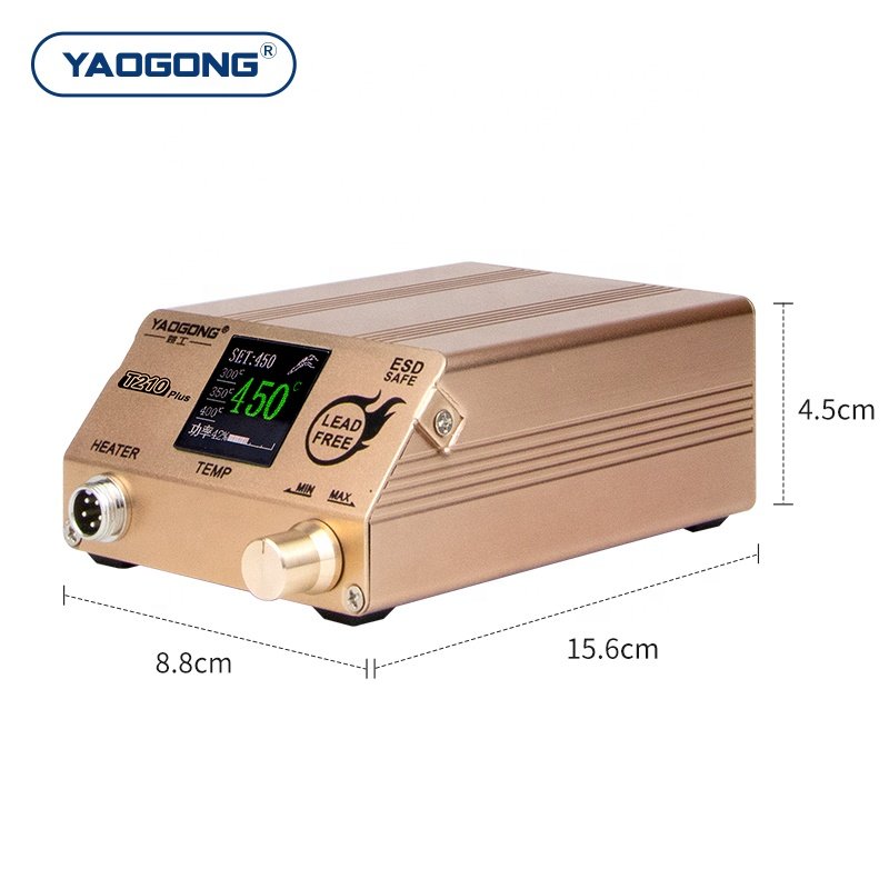 YAOGONG T210 Plus Solder Iron PCB Manufacturing and Assembly Pad Phone Motherboard Mobile Repair Tools Soldering Station