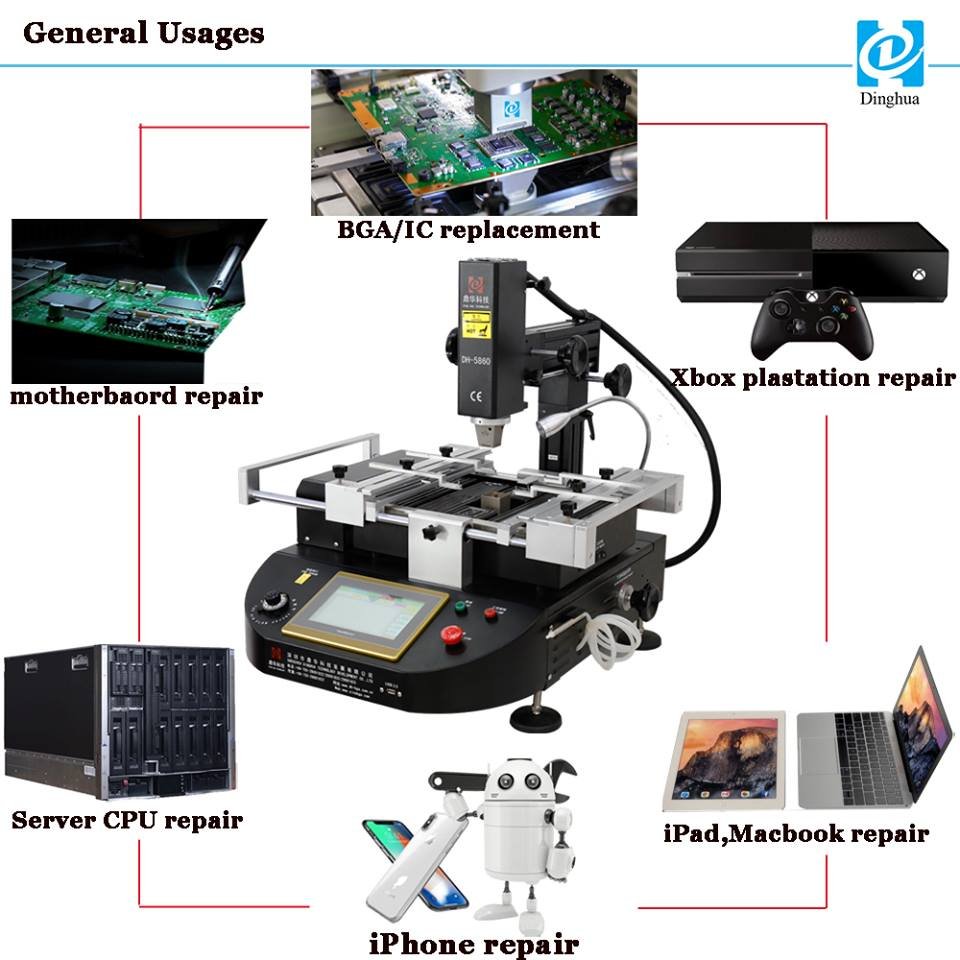 DH-5830 IC Reball BGA Rework Station for Cell Phone Repair