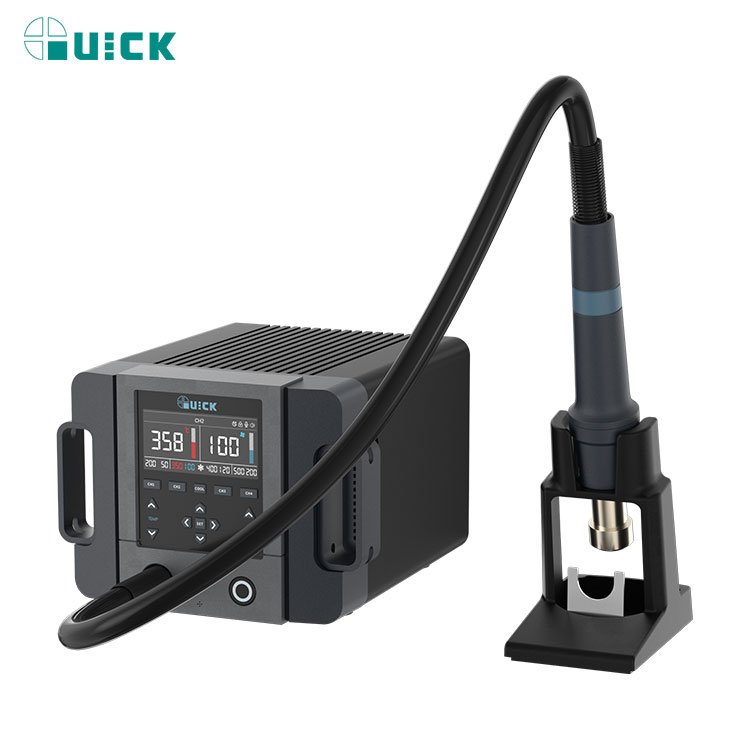 QUICK 861PRO 1300W Smart Hot Air Desoldering Station For Mobile Phone Motherboard Ic Chip Level PCB Repair Station