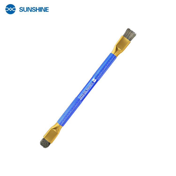 SUNSHINE SS-022D Double copper head dual-purpose brush for mobile phone repair