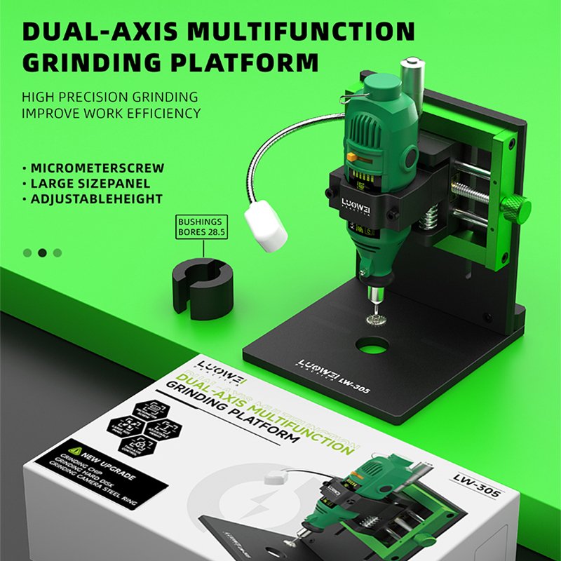 LUOWEI LW-305 Gic chip grinding machine platform For Touch IC CPU Nand Motherboard Grinder Polishing Maintenance Platform Tools