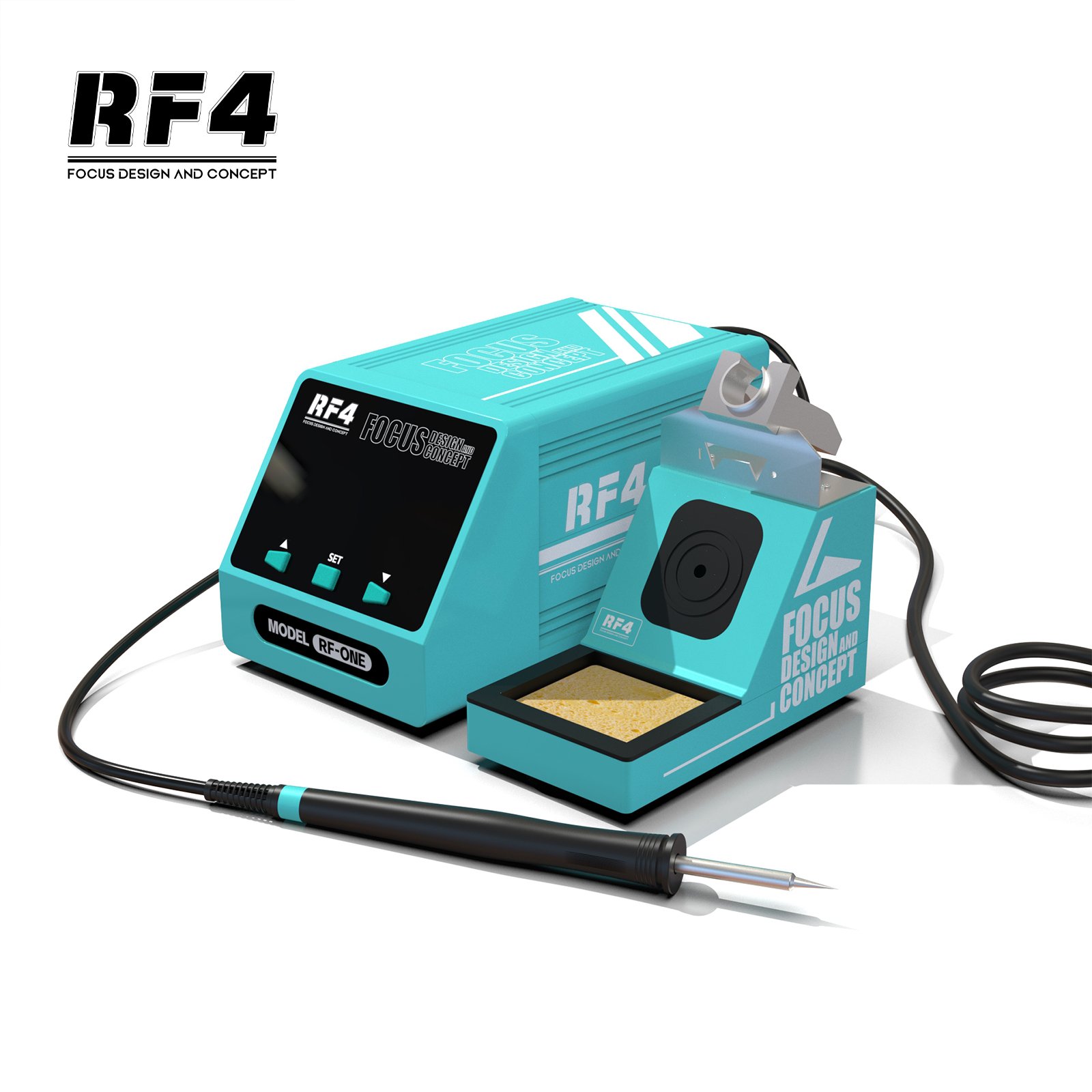 RF4 RF-ONE Smart Soldering Iron for BGA PCB SMD Digital Wesandalsoldering Station Phone Motherboard Repairshoes Welding Provided