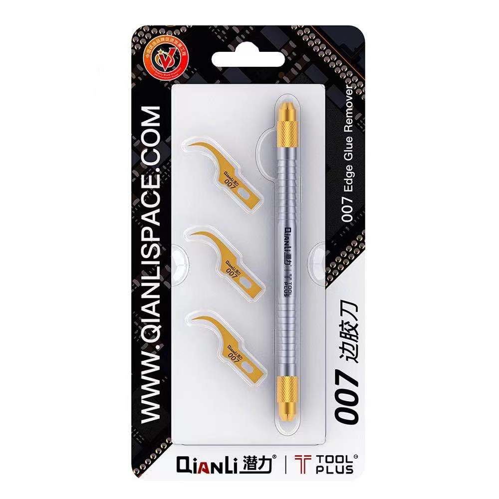 Qianli 007 008 009 CPU Removal Scalpel Knife Glue Remover Pry Knife with Blade Set Motherboard BGA Chip Glue Cleaning Scraper