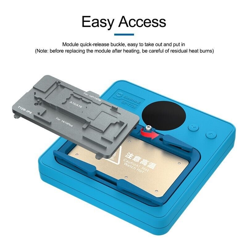 Intelligent Maintenance Heater Heating Platform For Android and IP7G-15PM Mobile Phone Motherboards