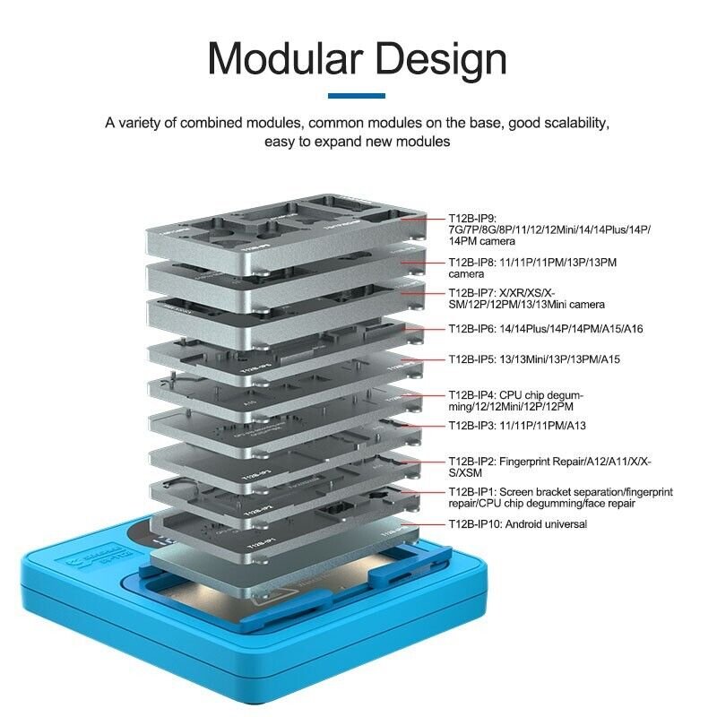 Intelligent Maintenance Heater Heating Platform For Android and IP7G-15PM Mobile Phone Motherboards