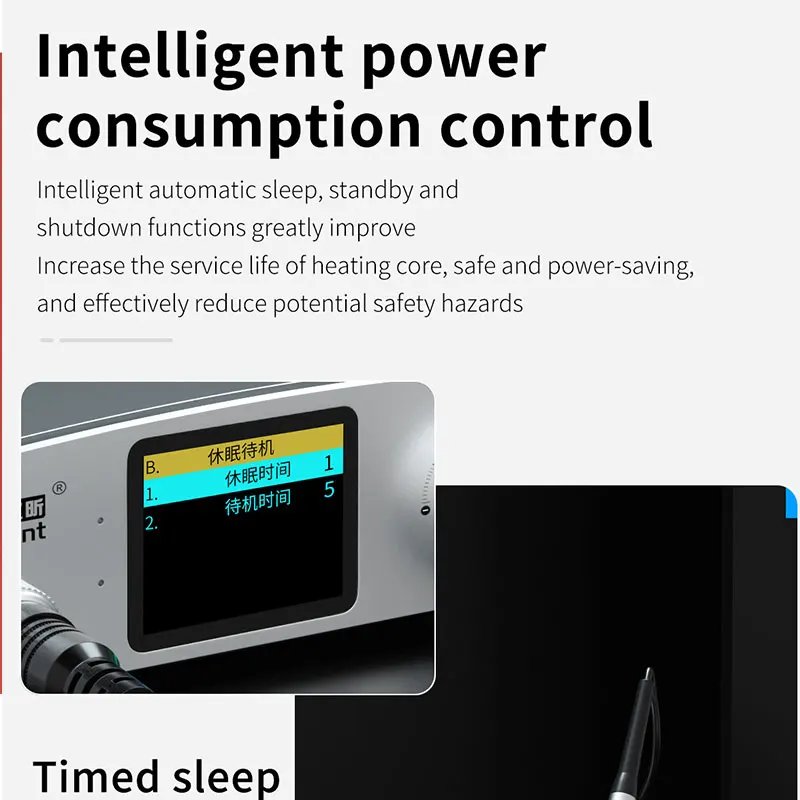 MaAnt T12R Mini Soldering Station 75W Intelligent Temperature Control for Mobile Phone Motherboard BGA PCB Repair Welding Tool