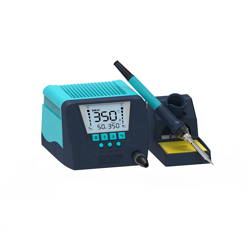 Bakon China Supplier BK90 Welding Table Tool PCB Smd Rework Rapid Heating Soldering Station 90W
