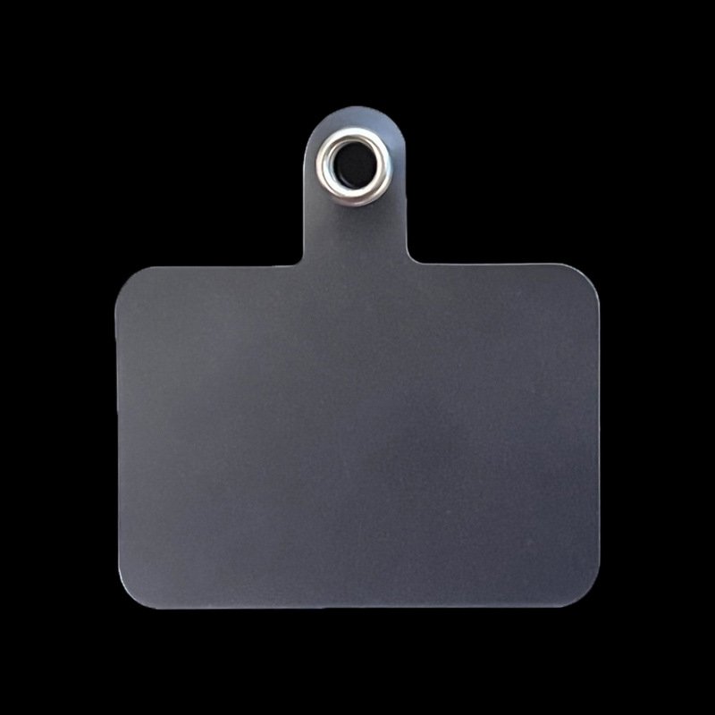Mobile phone gasket fixed card strap card stick mobile phone charging port fixed card hang transparent mobile phone gasket