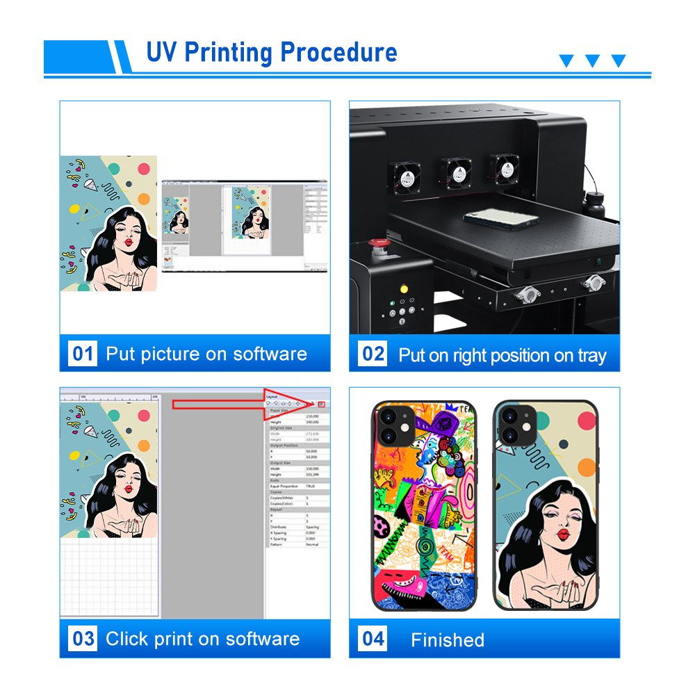 A3 size 3250 multifunction mini uv printer price for plastic phone case wood bottle acrylic metal cylinder card uv printer