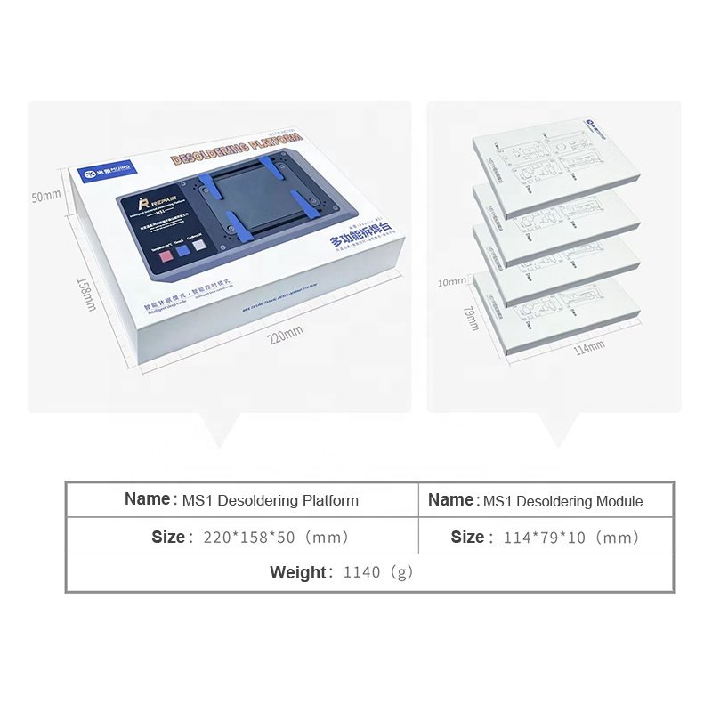 Mijing iRepair MS1 Desoldering Platform for iPhone Motherboard Face ID Repair Desoldering Station