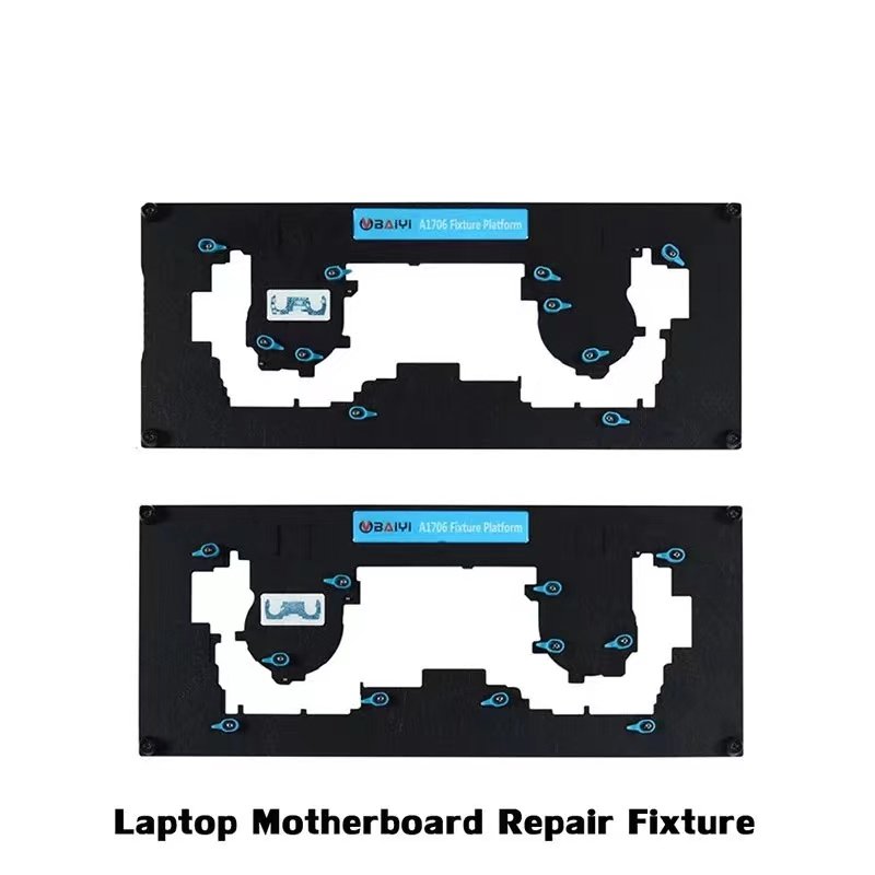 BaiYi Mac Board Fixture For MacBook Pro Motherboard PCB Clamp Holder Logic Board IC Chip Soldering Maintenance Platform