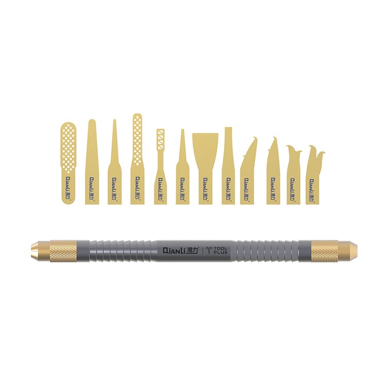 QianLi 009 Original multifunctional knife for iPhone repair CPU IC Chip Glue Remove Thin blade Motherboard Repair Tool set