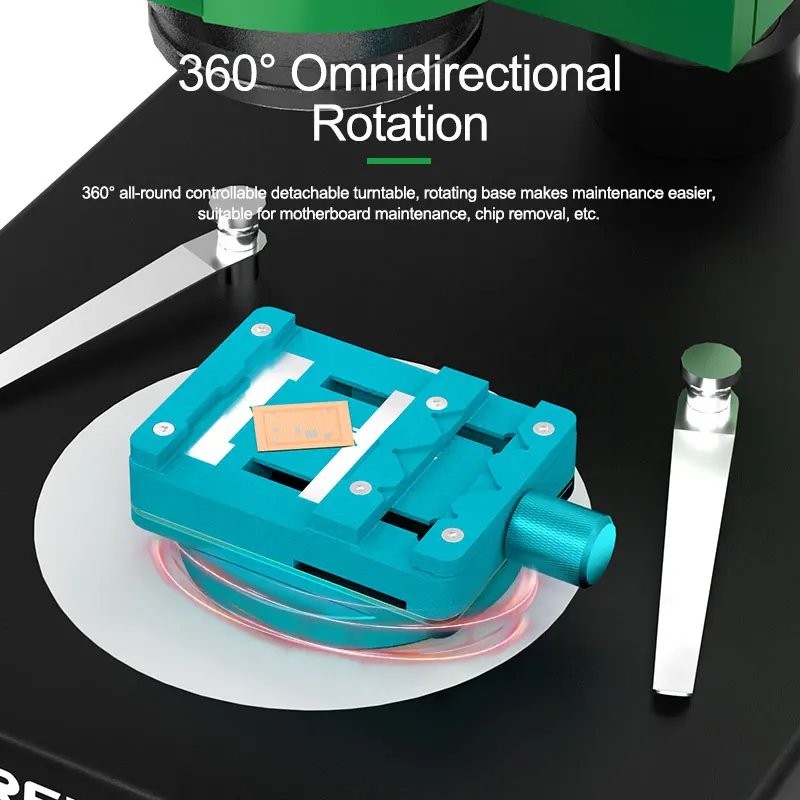 Motherboard IC Chip Mini Rotary Fixture RELIFE RL-601I For Mobile Phone PCB Repair Universal Heat Resistance Clamp Tool