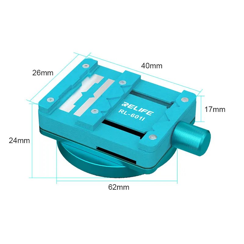 Motherboard IC Chip Mini Rotary Fixture RELIFE RL-601I For Mobile Phone PCB Repair Universal Heat Resistance Clamp Tool
