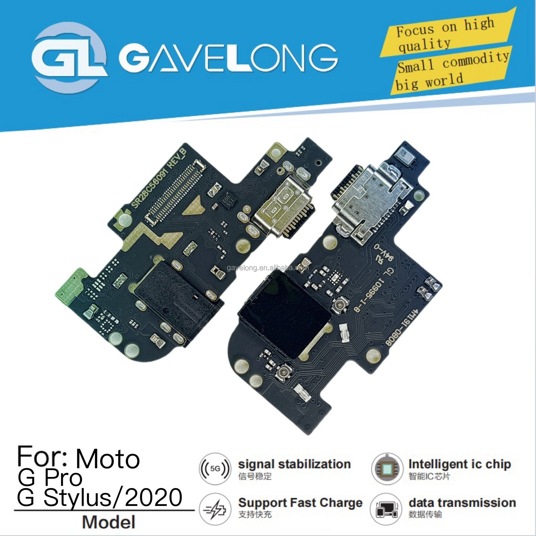 Mobile phone connector charger flex For Motorola Edge Plus