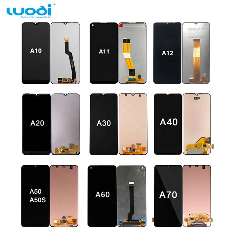 Mobile phone lcd Factory 100% Original For Samsung A50 lcd screen display,lcd for samsung galaxy A50 with frame and frameless