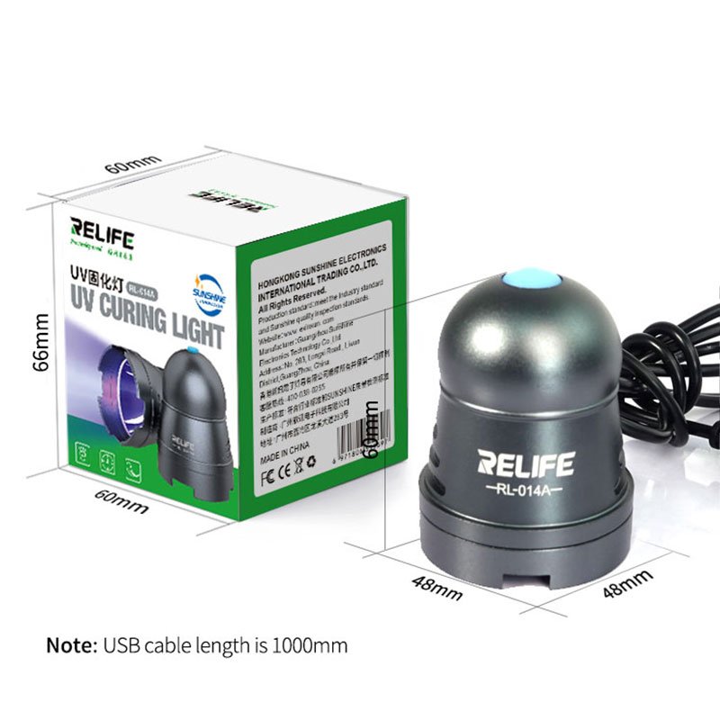 USB 5V UV Curing Lamp Green Oil Adhesive UV Glue Fast Curing Ultraviolet Light for Mobile Phone Motherboard Repair Lamp