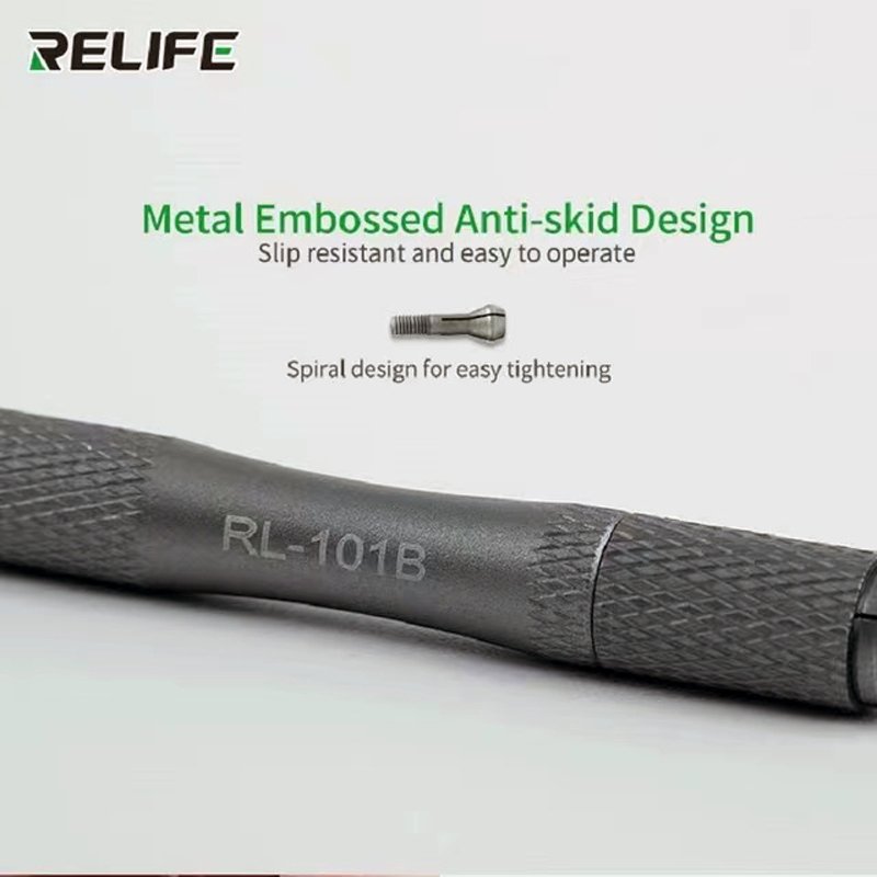 RELIFE RL-101B 8-in-1 CPU Knife Set Remove Glue Scalpel Carving Knife Motherboard IC Repair Blade Phone Maintenance Tools