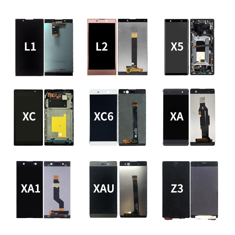 Mobile Phone Lcd Display Different Brands Parts Mobile Phone Lcds Touch Screen Digitizer Assembly Mobile Phone Lcd Replacement