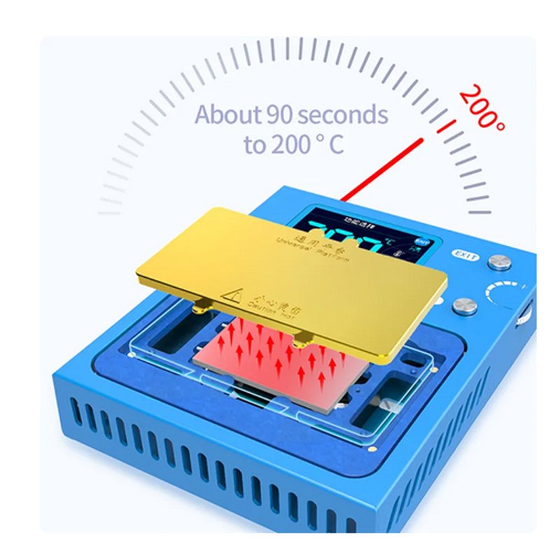 AIXUN iHeater Pro Pre-heating Desoldering Station For iPhone X-13/14/15 Pro/Max Android Phone Motherboard Layered Heating