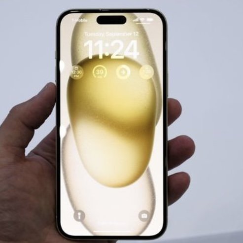 High quality Used Mobile Phones i phone 15 original US version yellow color 5g smartphone