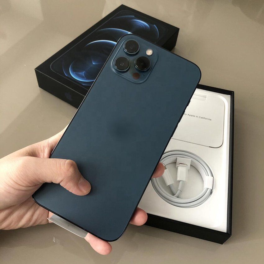 Wholesale Original Used i Phone 12 Pro Max Brand 99% New 6.7inch 128gb 256gb 512gb Smart Mobile Phones for iPhone 12 Pro Max