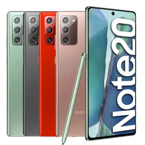 SIM FOR samsung Note 20 6.5 Inch 5G Cellphones Smart Phone Mobile Phones Android Smartphones Dual Note 20