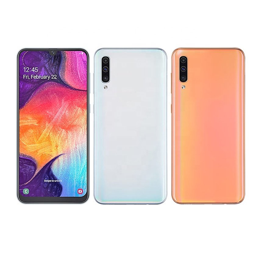 1 Year Warranty Original Used Phones A50 A51 A52 A53 A54 A55 5G Network Unlocked Android Refurbished for Sumsung Mobile Phone