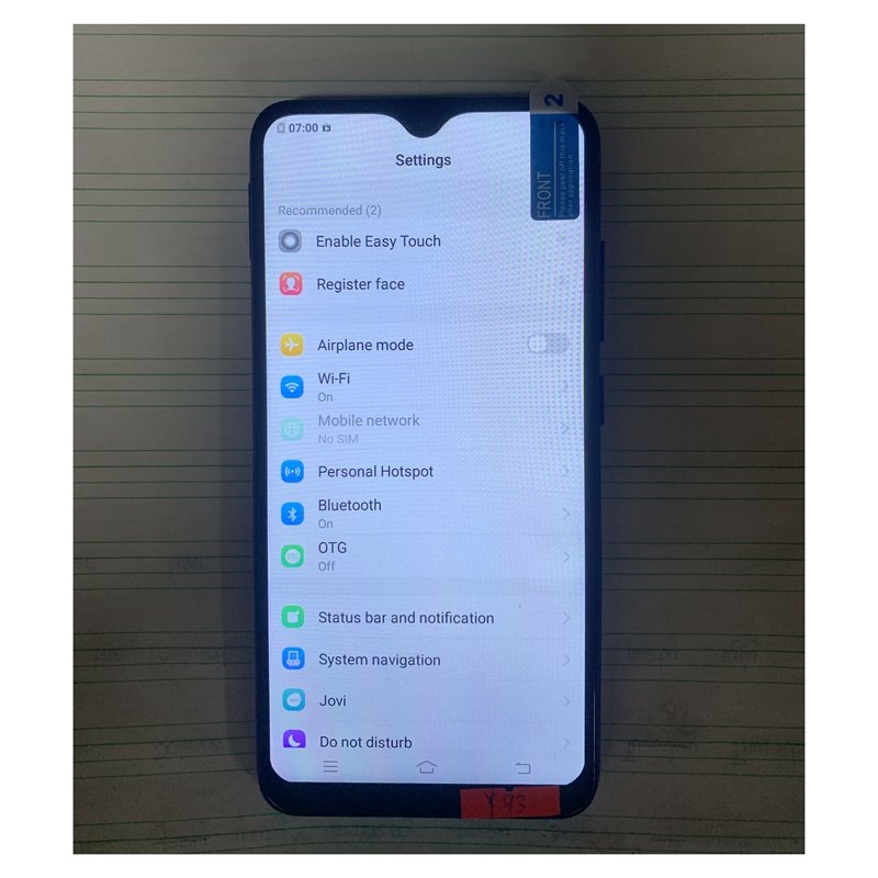 2022 Popular intelligent phone Original used mobile phones for vivo Y93 used mobile phone