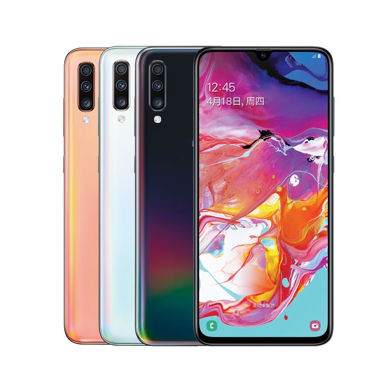 Wholesale 120HZ stock 128gb storage octa-core processor 6.7 inch used mobile phone for Samsung A70