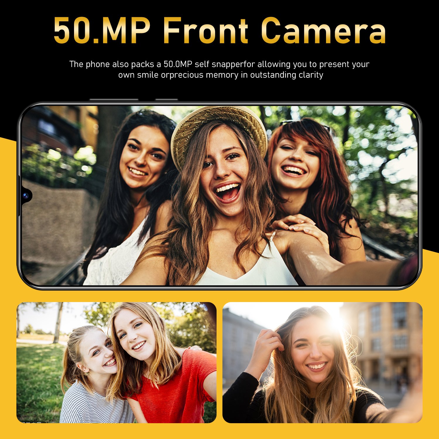 2024 Original 5.5 Inch HD Screen 5G M6 Pro Smart Phones Android 14 50MP+108MP Camera Used Mobile Phones