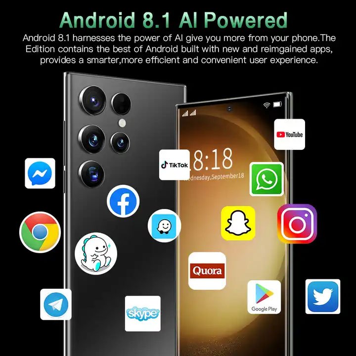 Wholesale original hot sale used mobile phones unlock 5G smartphone for samsung galaxy S23 Ultra Global Version