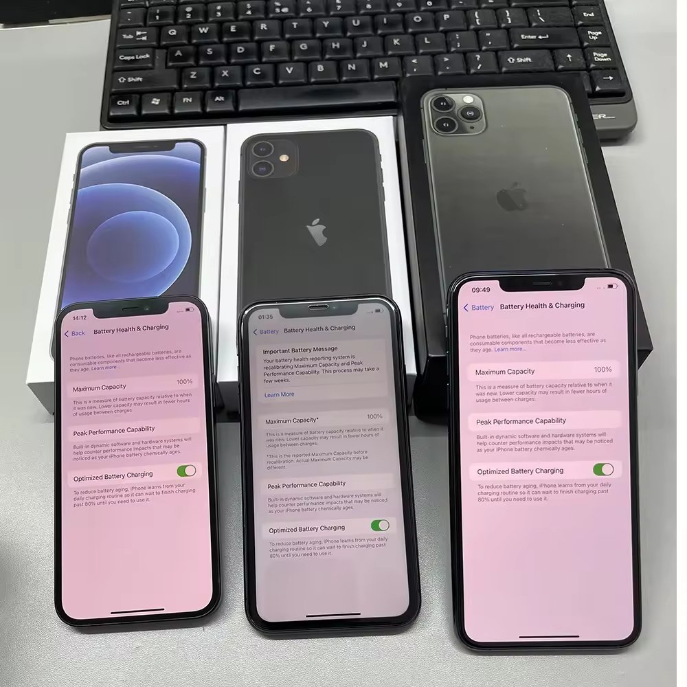 Original Brand Used Mobile For I phone 11 12 13 Pro Max Used Second Hand Wholesale Low Price