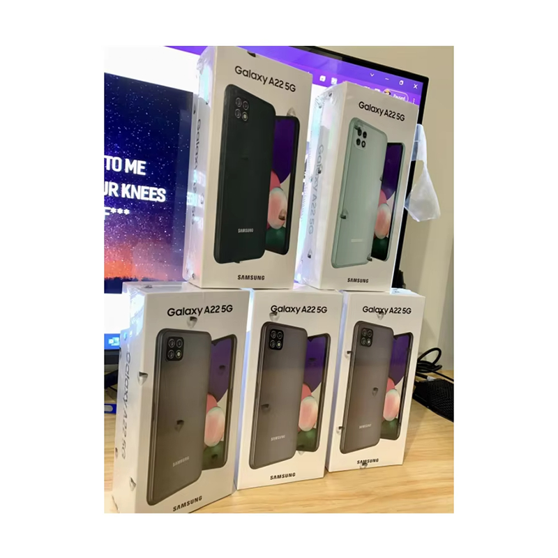 Unlock Original Phone A22 A32 5G 6.5 Inch 64G Used Smartphone A12 A11 A10E Mobile Phone