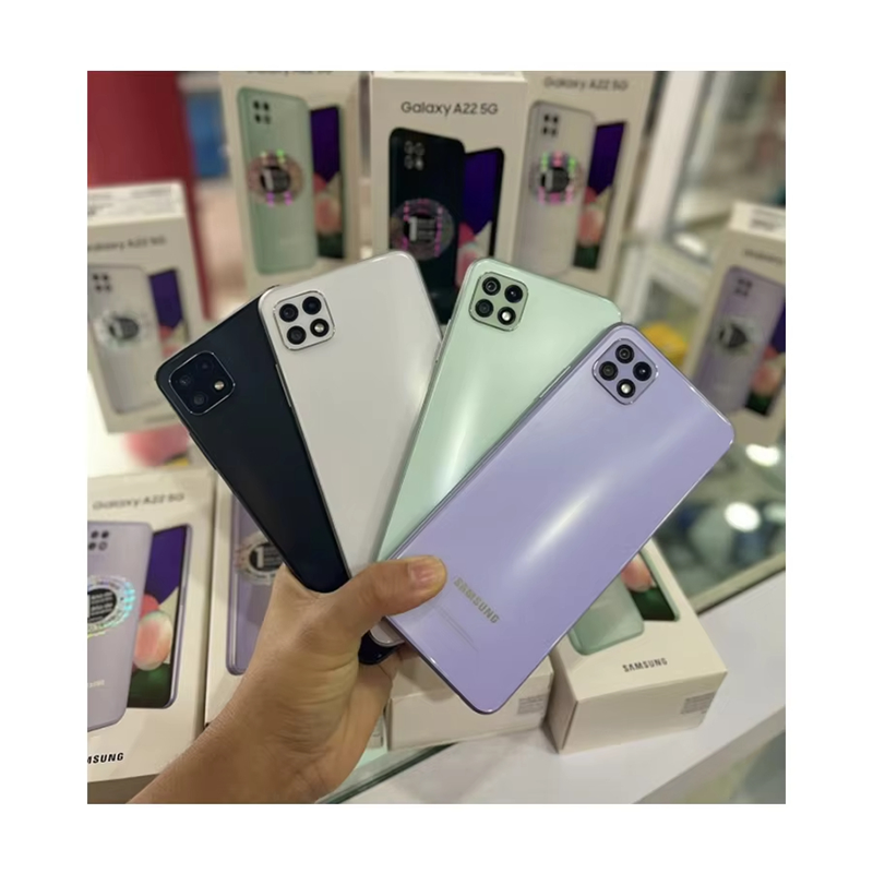 Unlock Original Phone A22 A32 5G 6.5 Inch 64G Used Smartphone A12 A11 A10E Mobile Phone