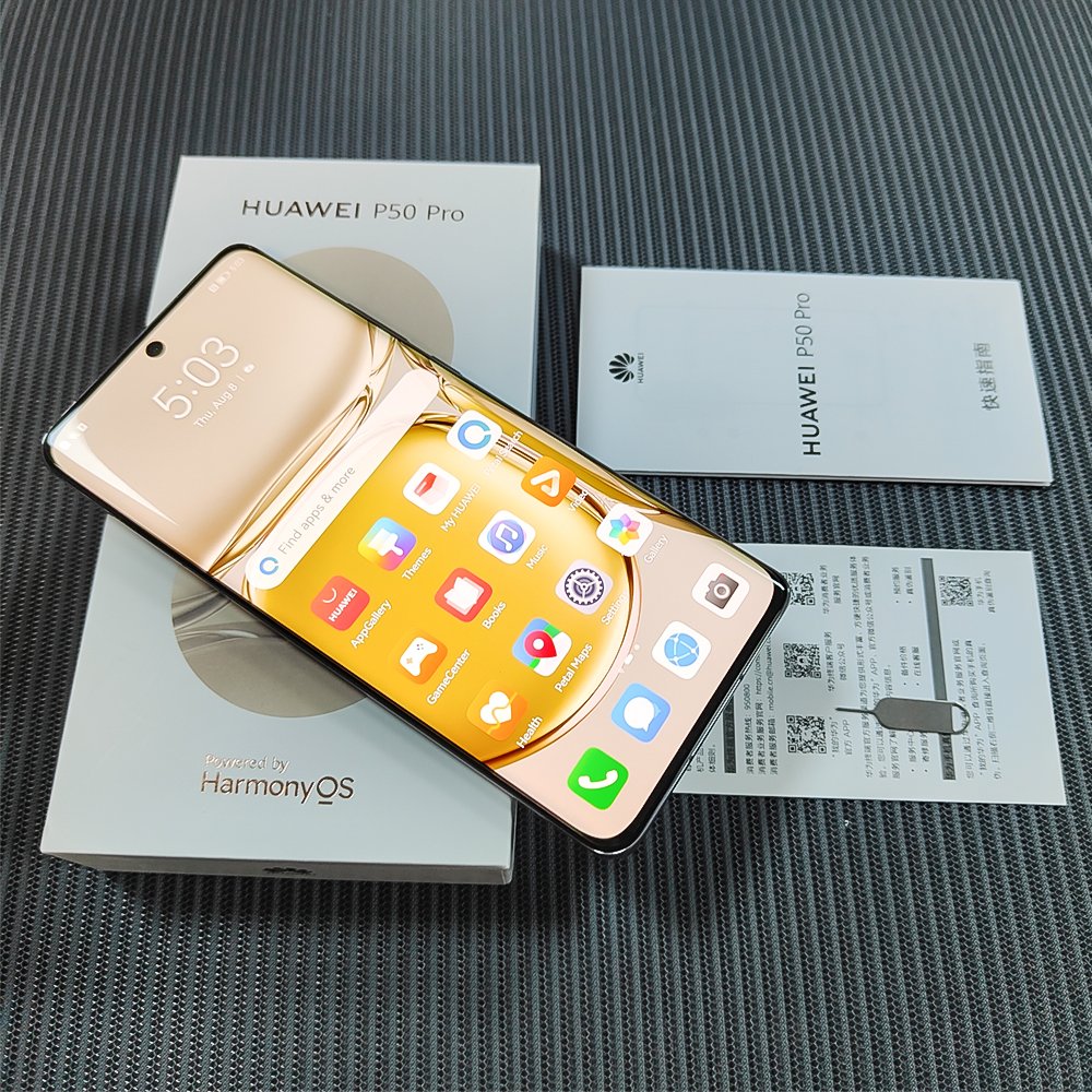 Wholesale Original Global Version Unlock Smartphone Huawei Used Mobile Phones 64mp For Huawei P50 P50 Pro 4g 8+128gb