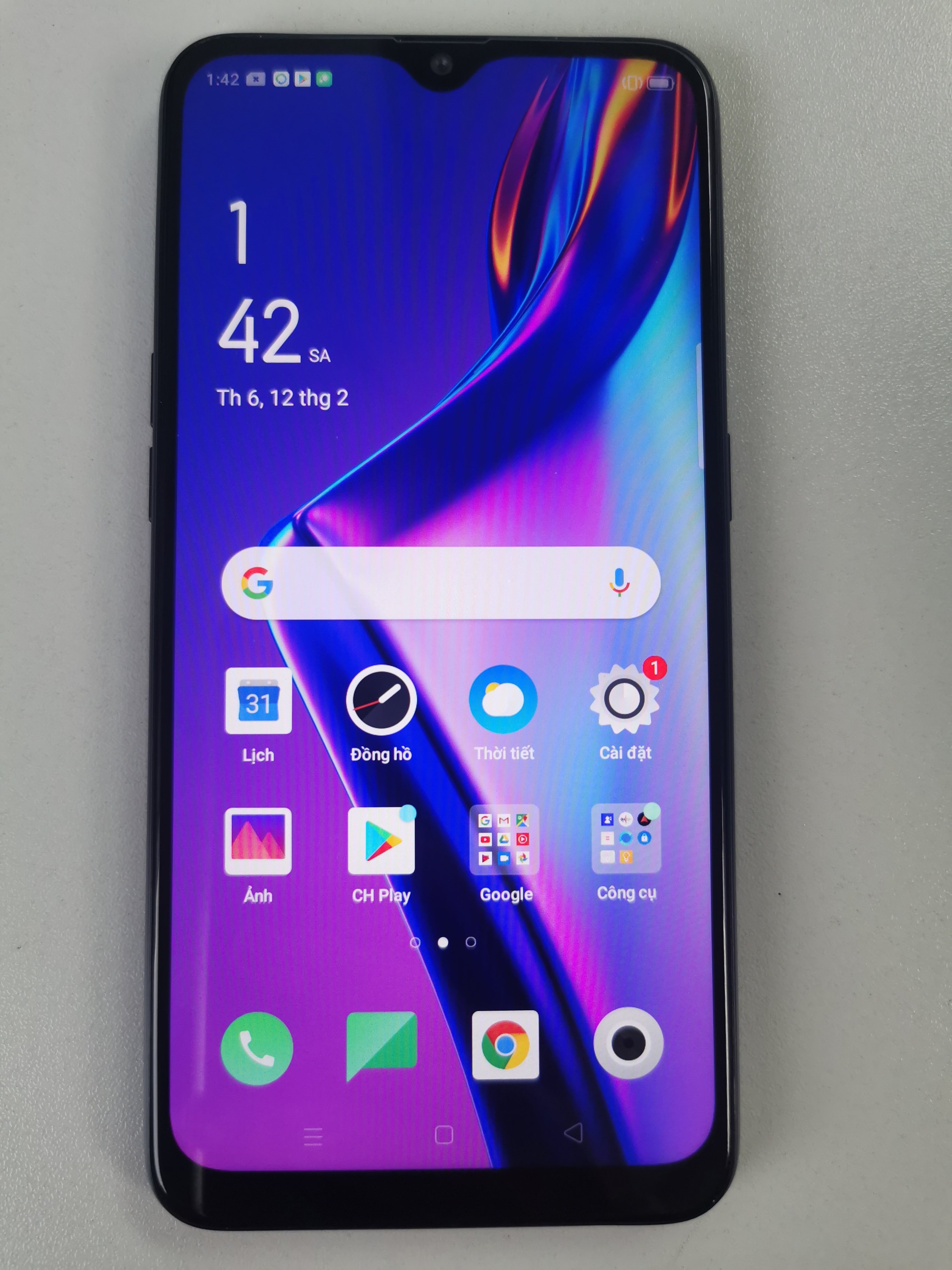 original A+ grade camera phones 6.22 LCD Oppo A12 used mobile phones