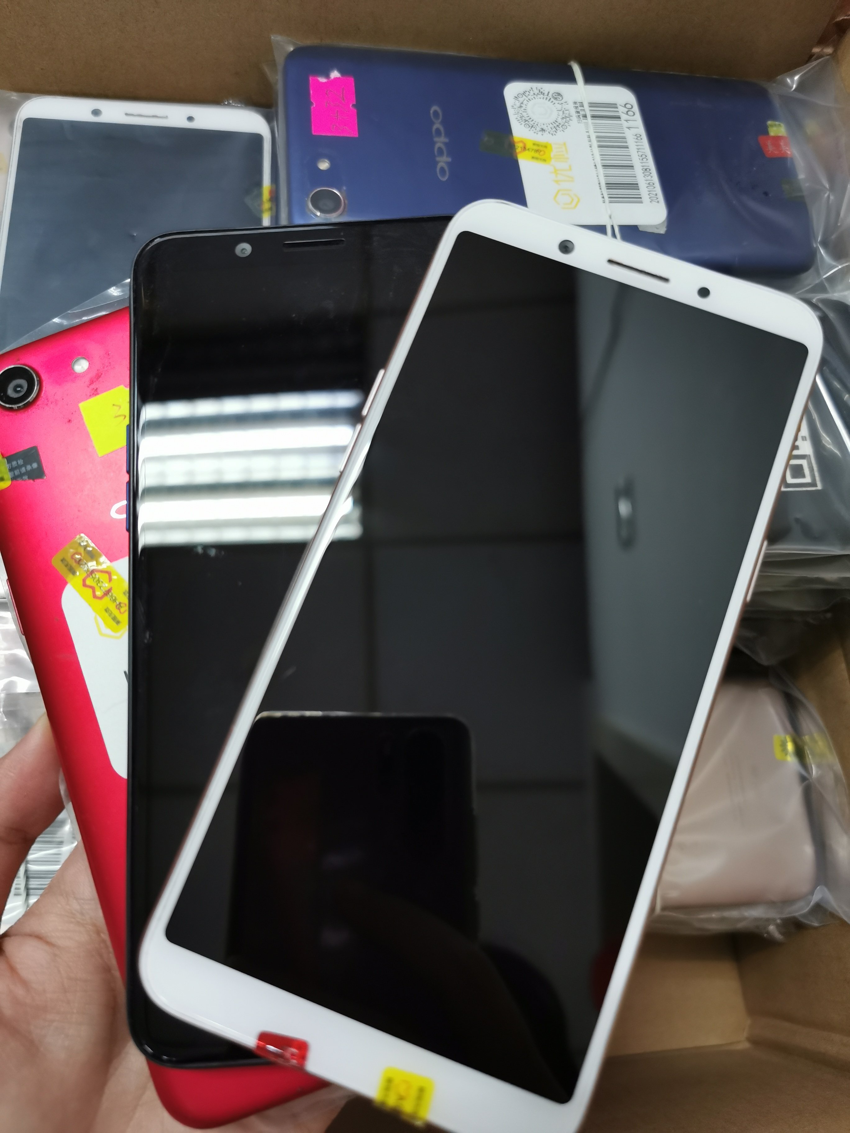 Android system 32GB low price china used mobile phones for Oppo A83 cheap smartphone