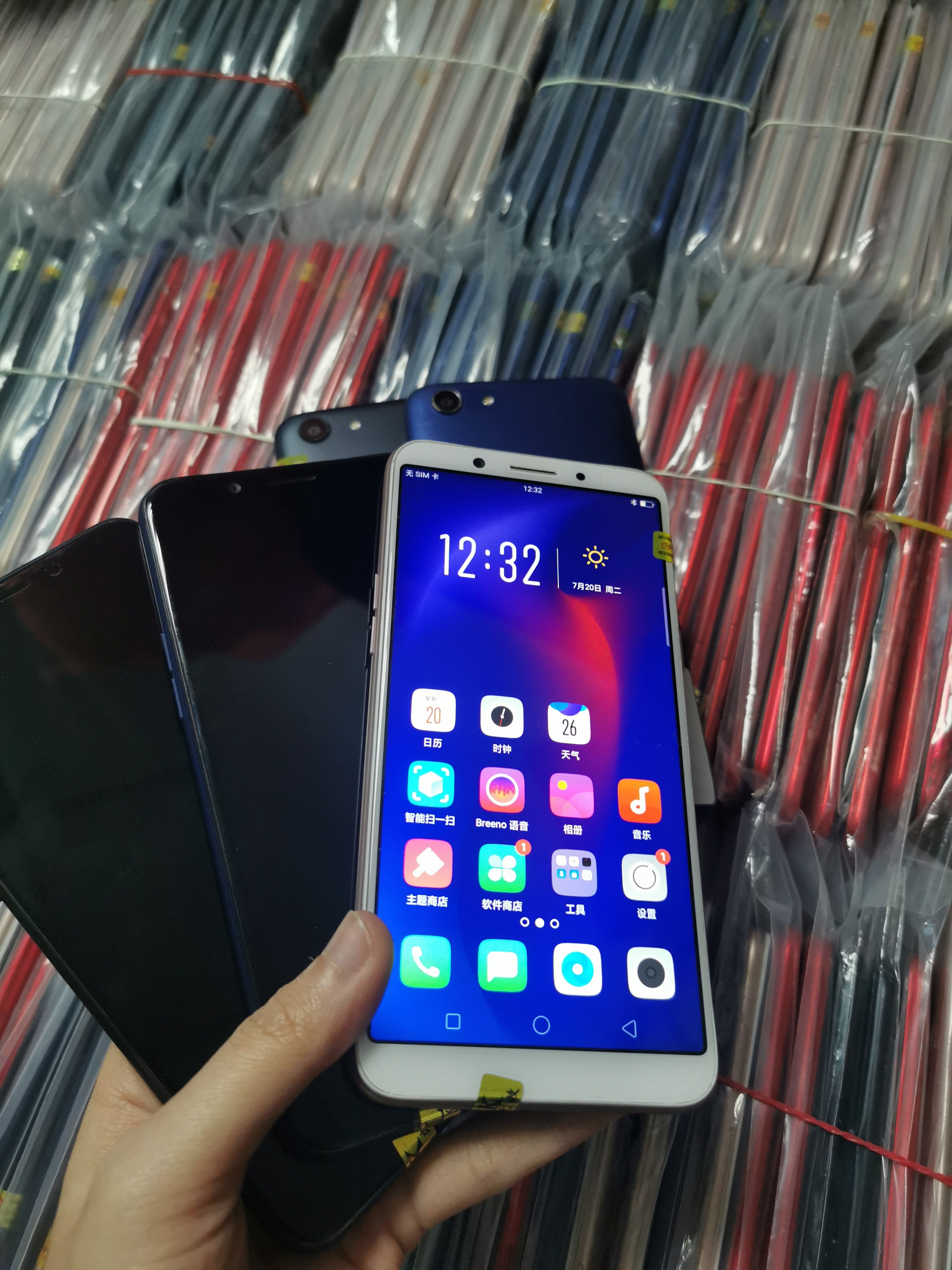 Android system 32GB low price china used mobile phones for Oppo A83 cheap smartphone