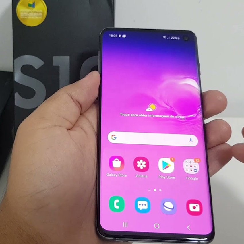 Second Hand Android Phone For Samsung S10 S10+ Plus Unlocked Usa Version Smartphone Used Mobile Phone