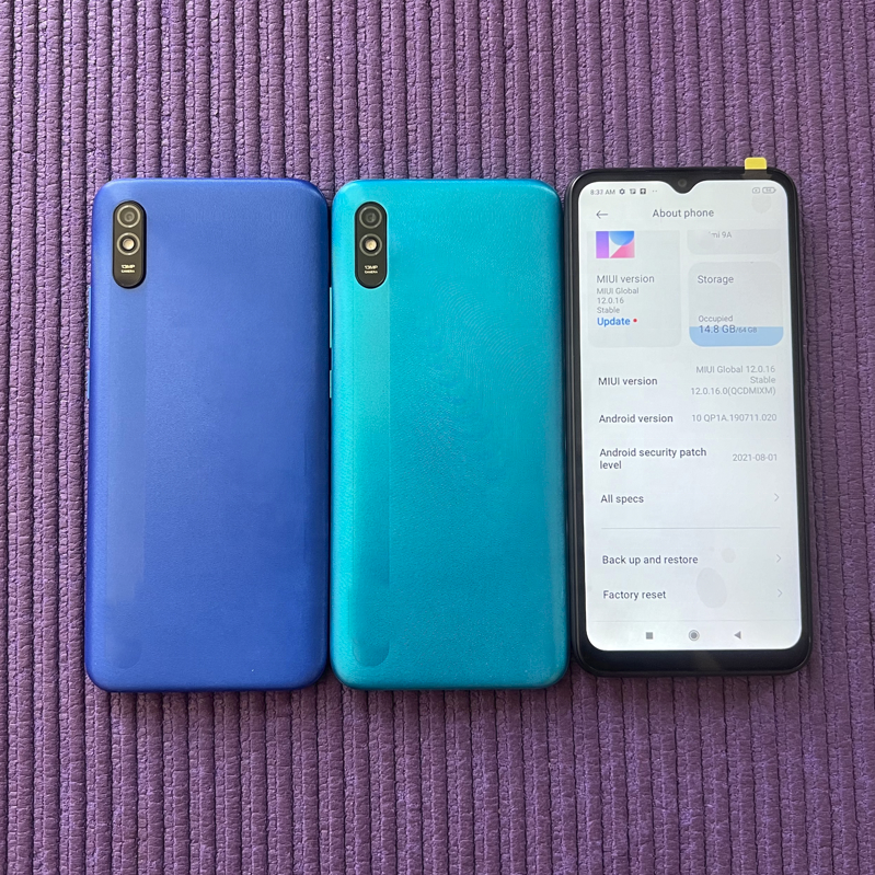 secondhand original for xiaomi 9A Original Used Mobile Phones for Redmi 9A for android cell phone