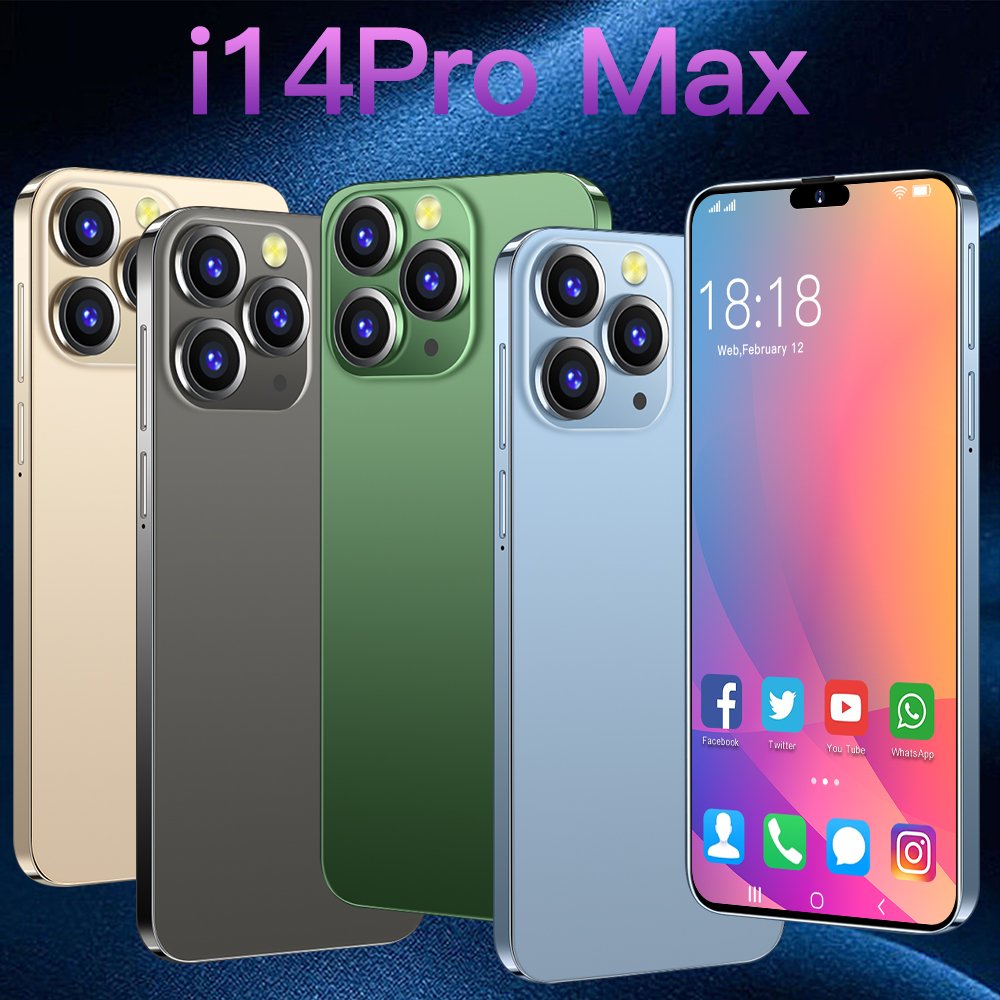 For iPhone 14 Pro Max Mobile Phone Unlocked Used Mobile Phones with 5G Cellular 128GB Used Iphone Smartphone Original Used 6.7