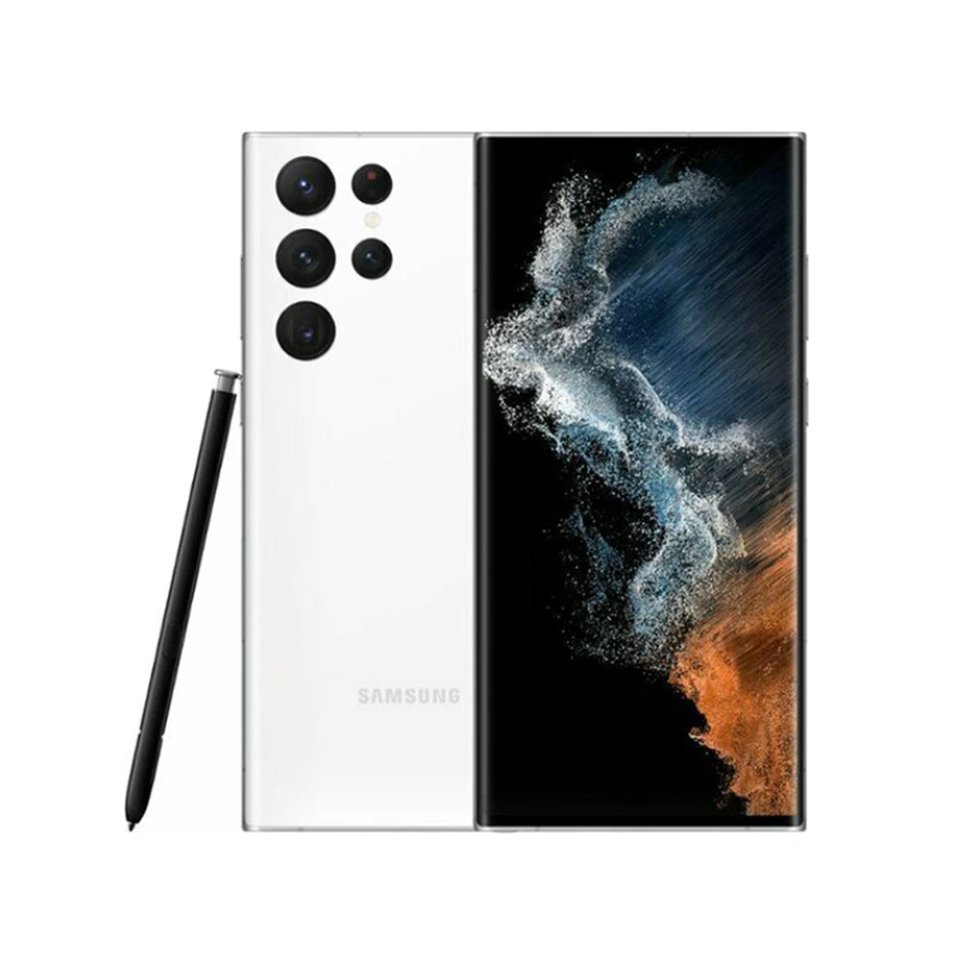 Wholesale original hot sale used mobile phones unlock 5G smartphone For Sam sung Galaxy S22 Ultra SM-9080 Global Version